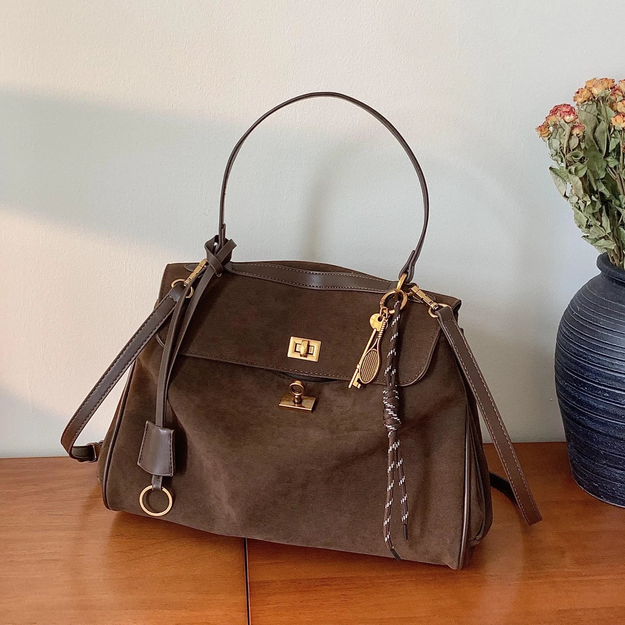 Retro Single Shoulder Bag High Quality Trainin