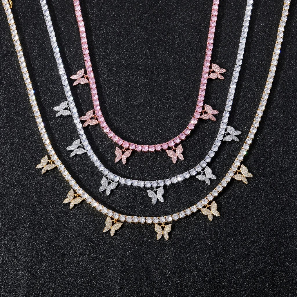 Pink Zircon Necklace