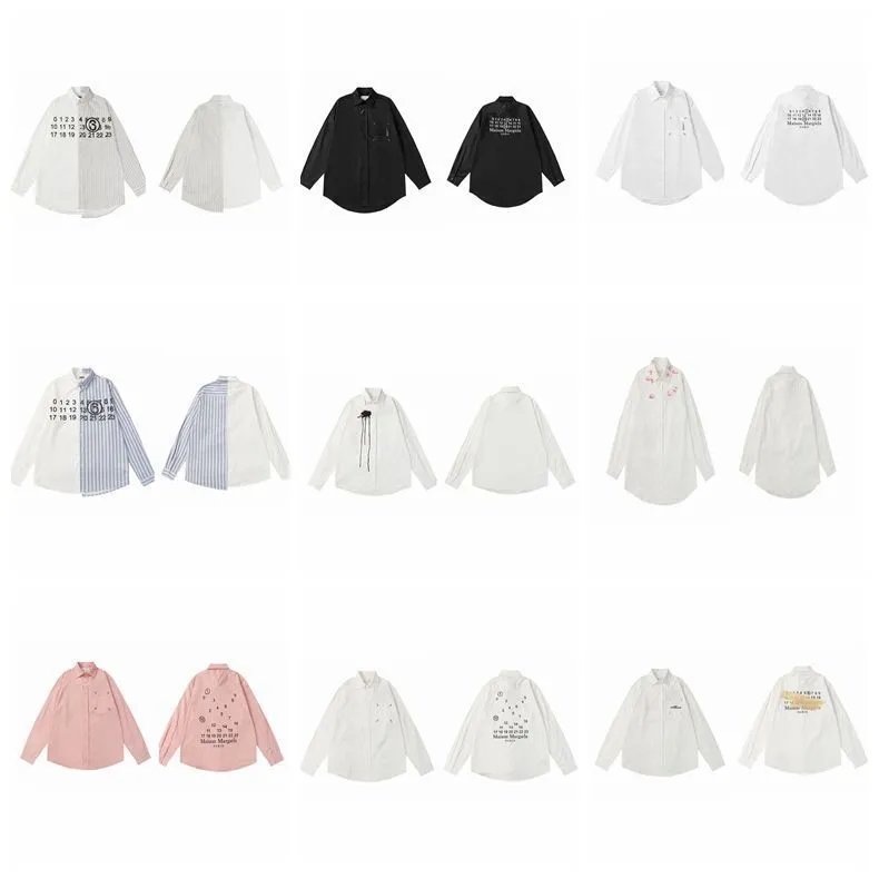 MM6 Athletic Long Sleeve Print Shirt