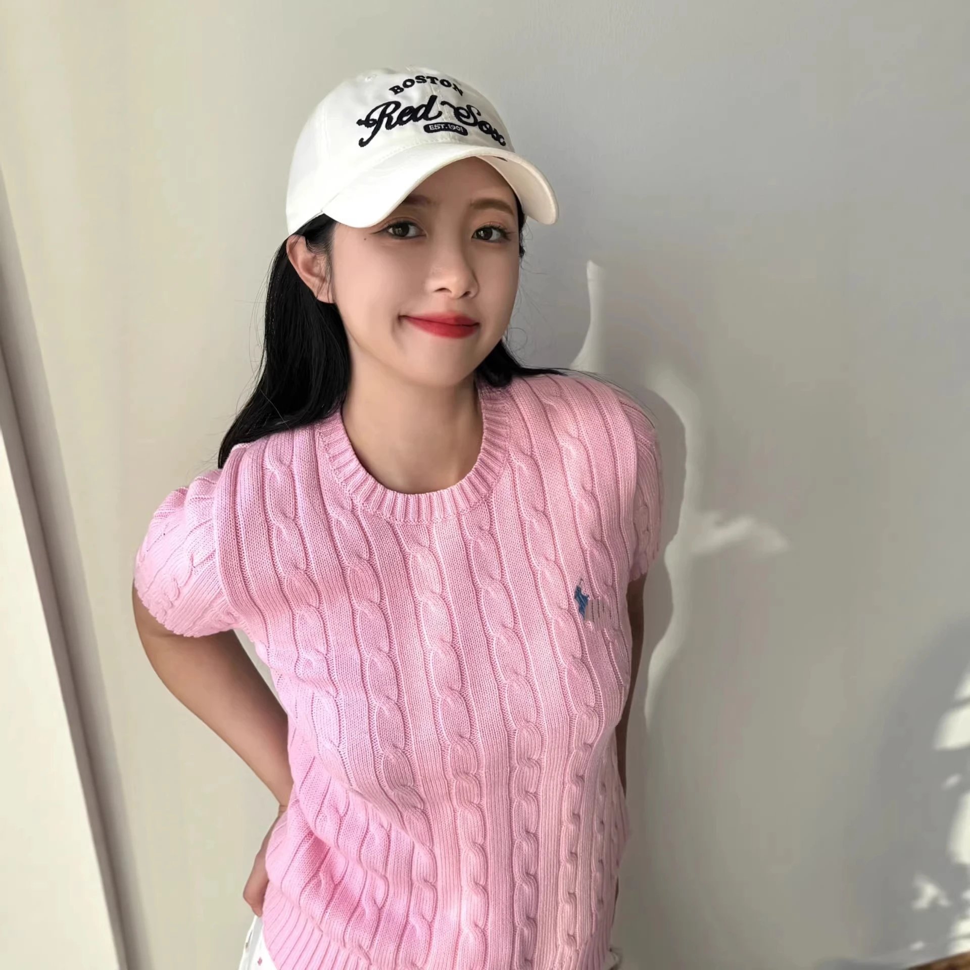 Polo Ralph Lauren Pink Cable K