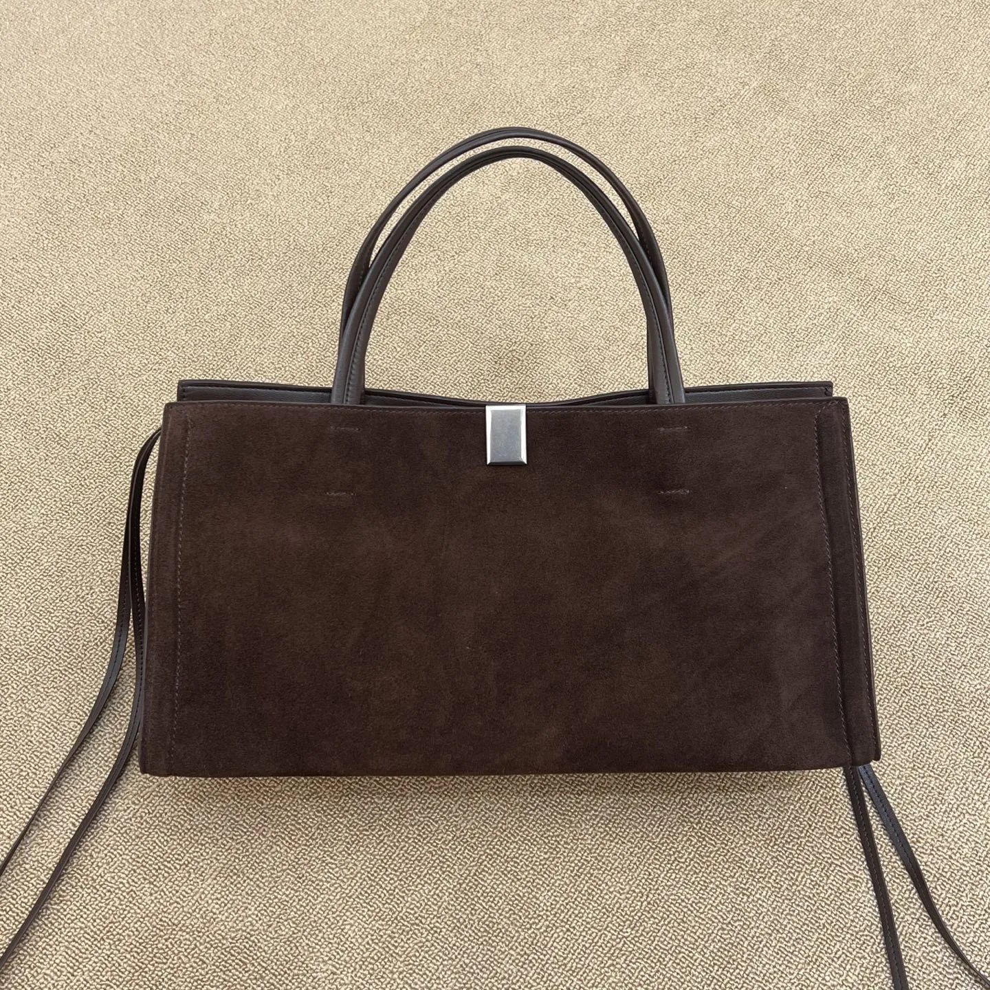 Jennie Performance Leather Tote Bag