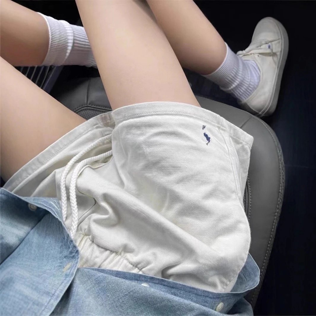 Polo Ralph Lauren White Drawst