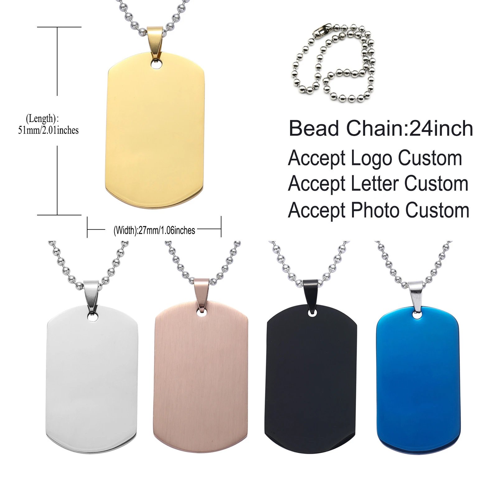 Stainless Steel Badge