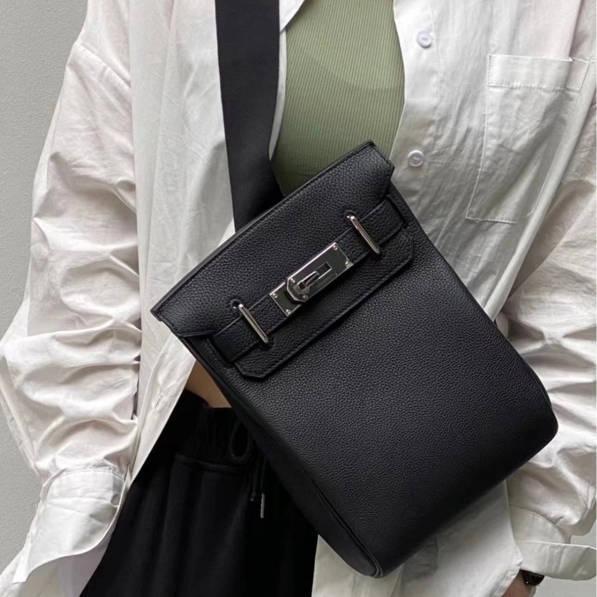Leather Crossbody Bag