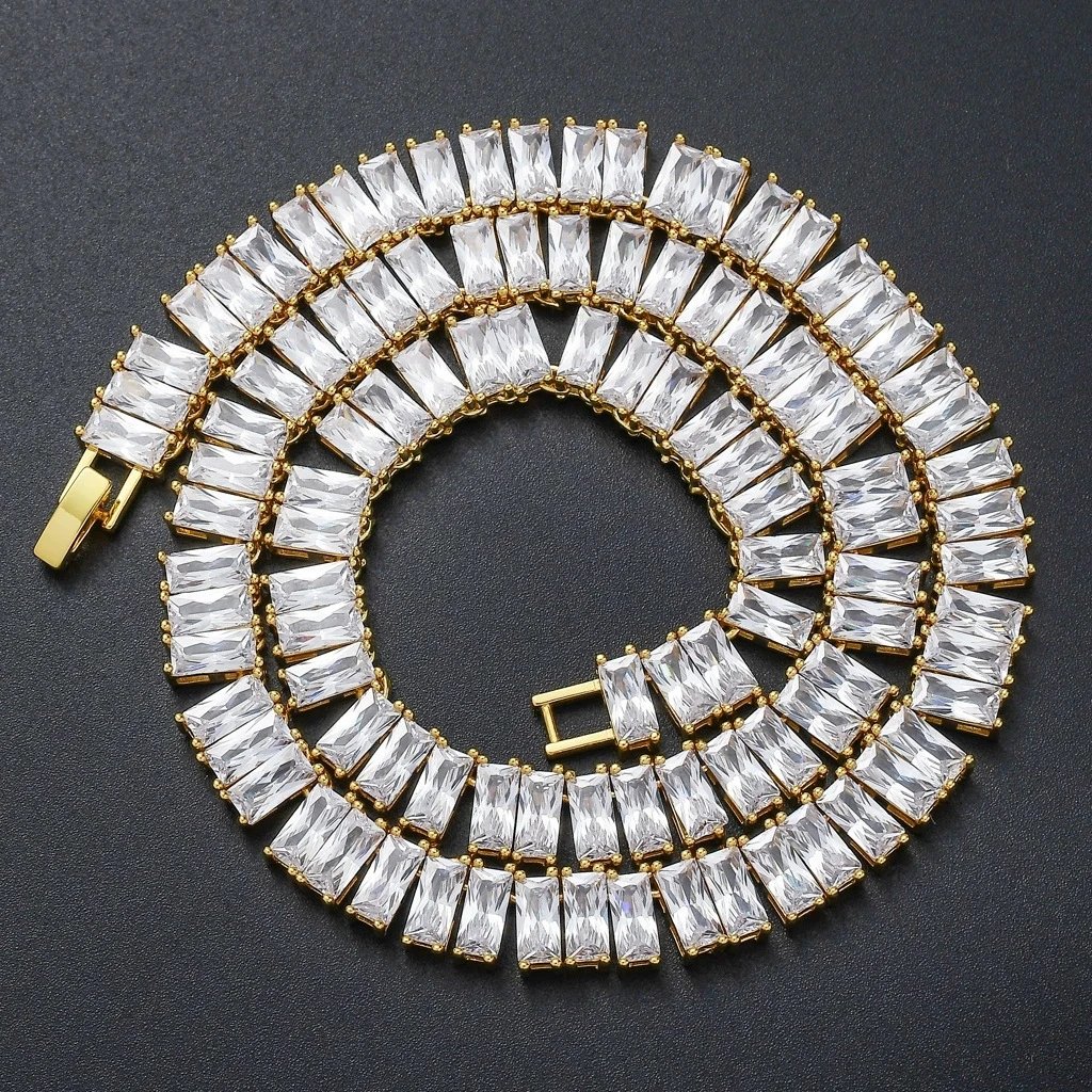 Men Hip Hop Simple Ring Chain Necklace