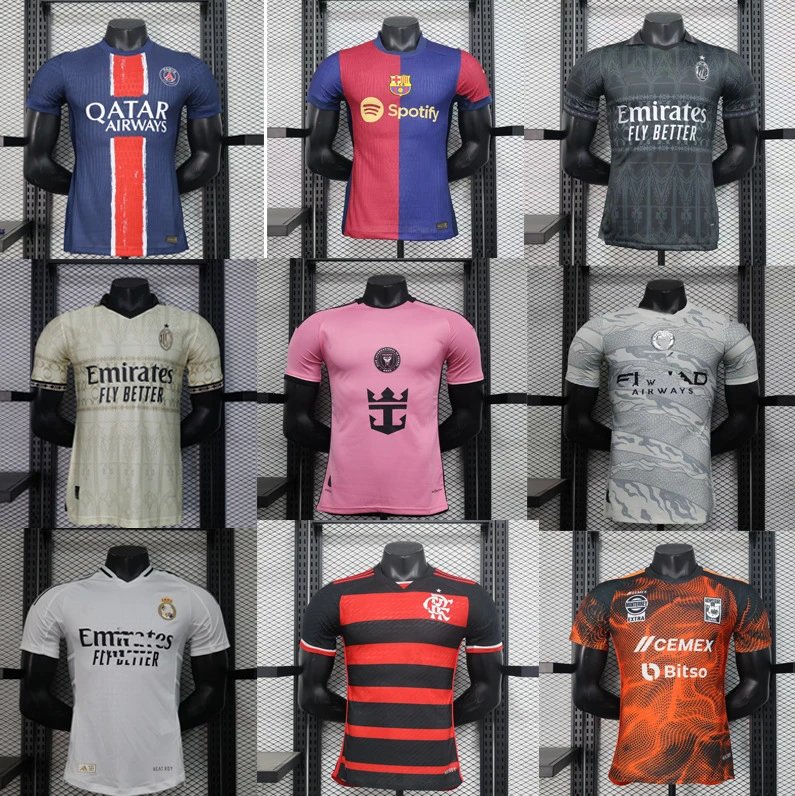 AC Milan Miami Paris Inter Football Jersey Pla