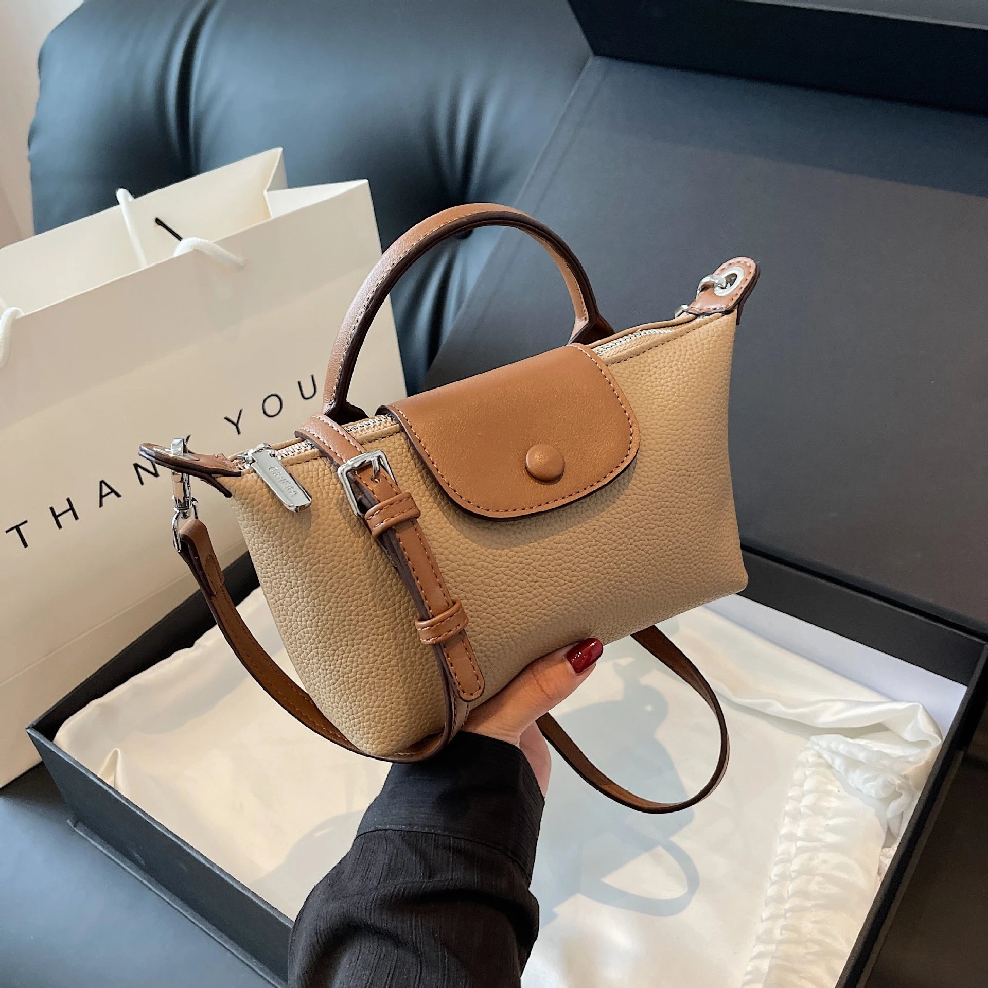 Elegant Retro Handbag Trendy Shoulder Crossbod
