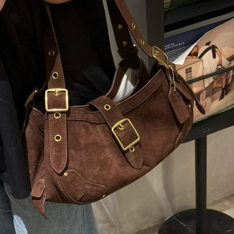Koujia Vintage Leather Crossbody Bag