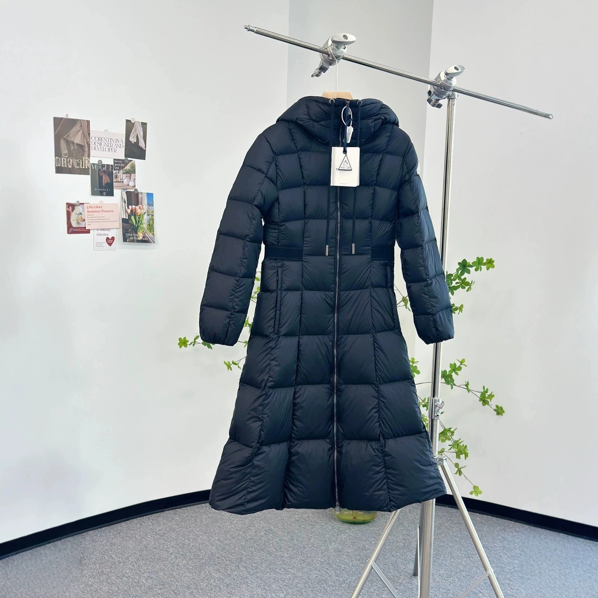 Maya Performance Athletic Long Down Coat