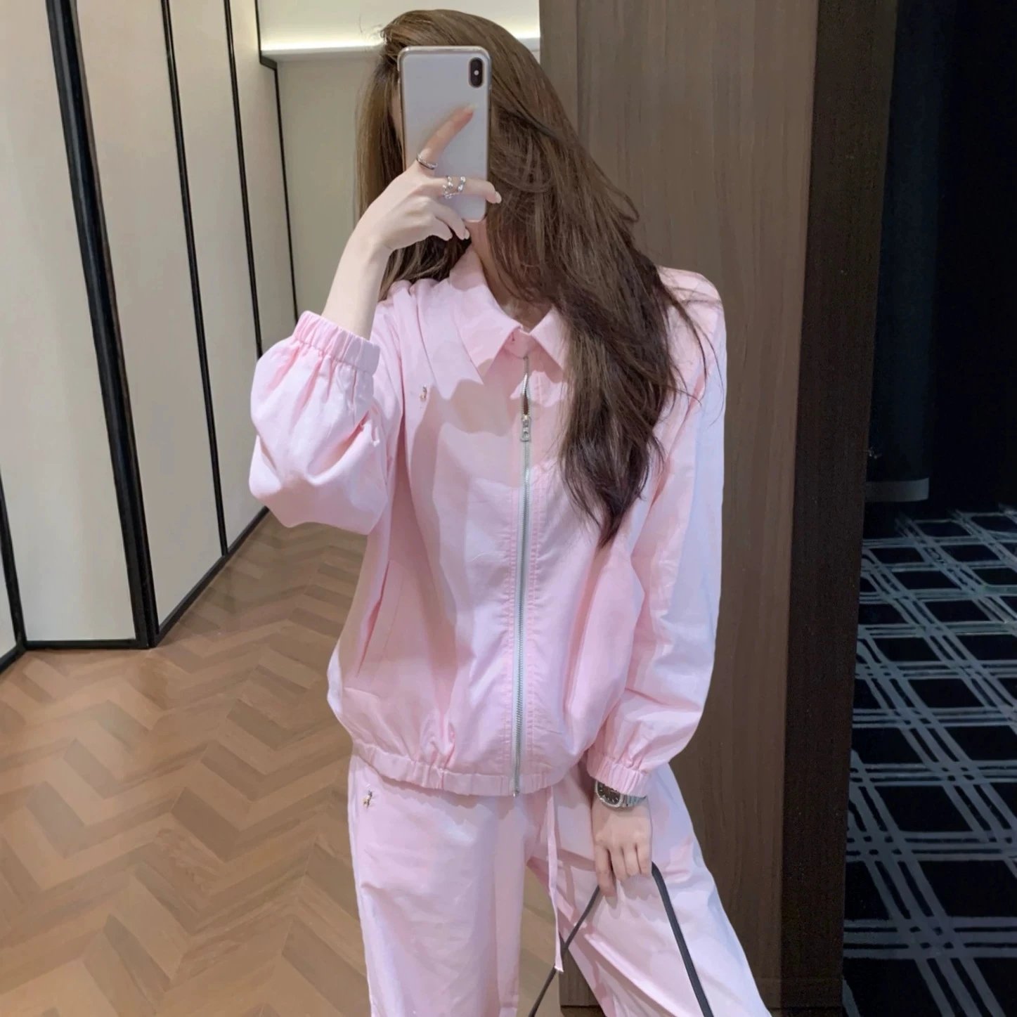 Athletic Performance Short Jacket with Long Pa