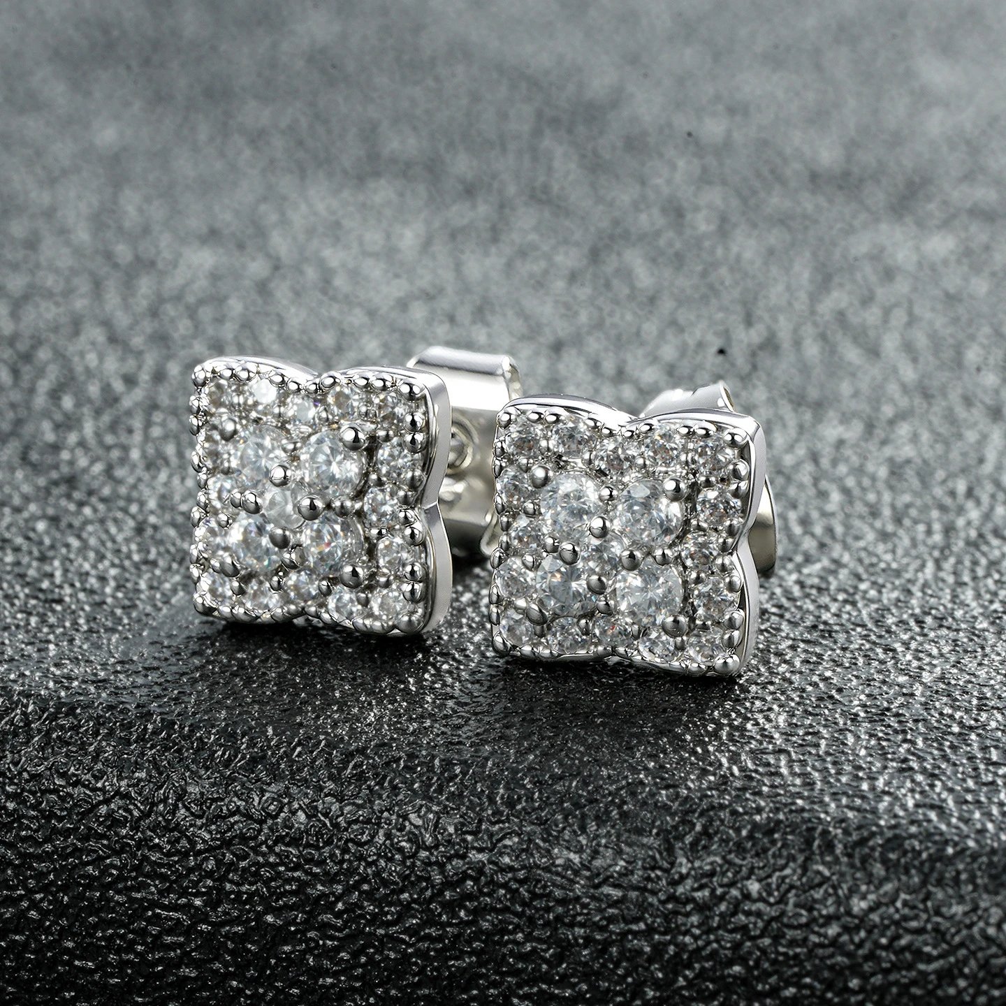 Four Leaf Earrings
