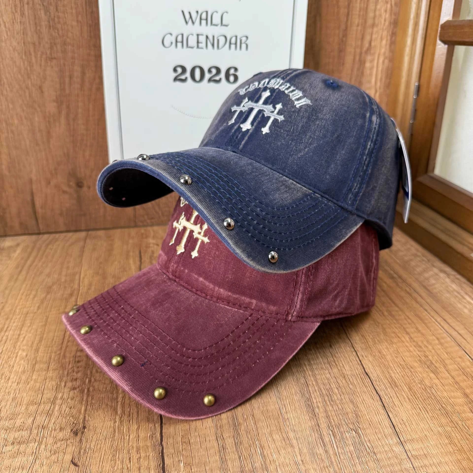 Retro Denim Baseball Cap