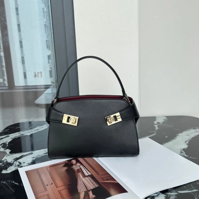 F Brand Leather Performance Crossbody Bag