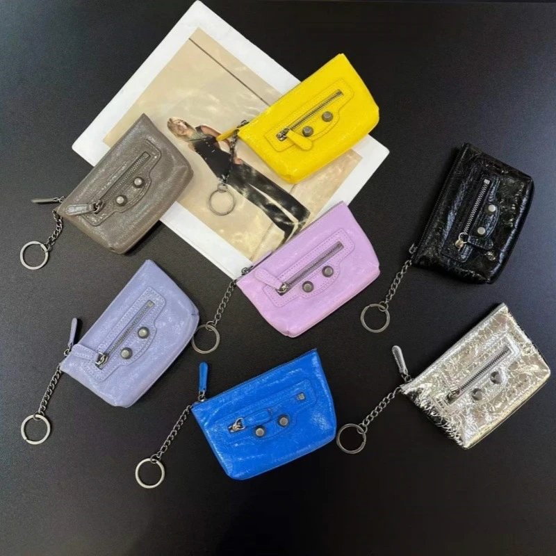 B Leather Wallet