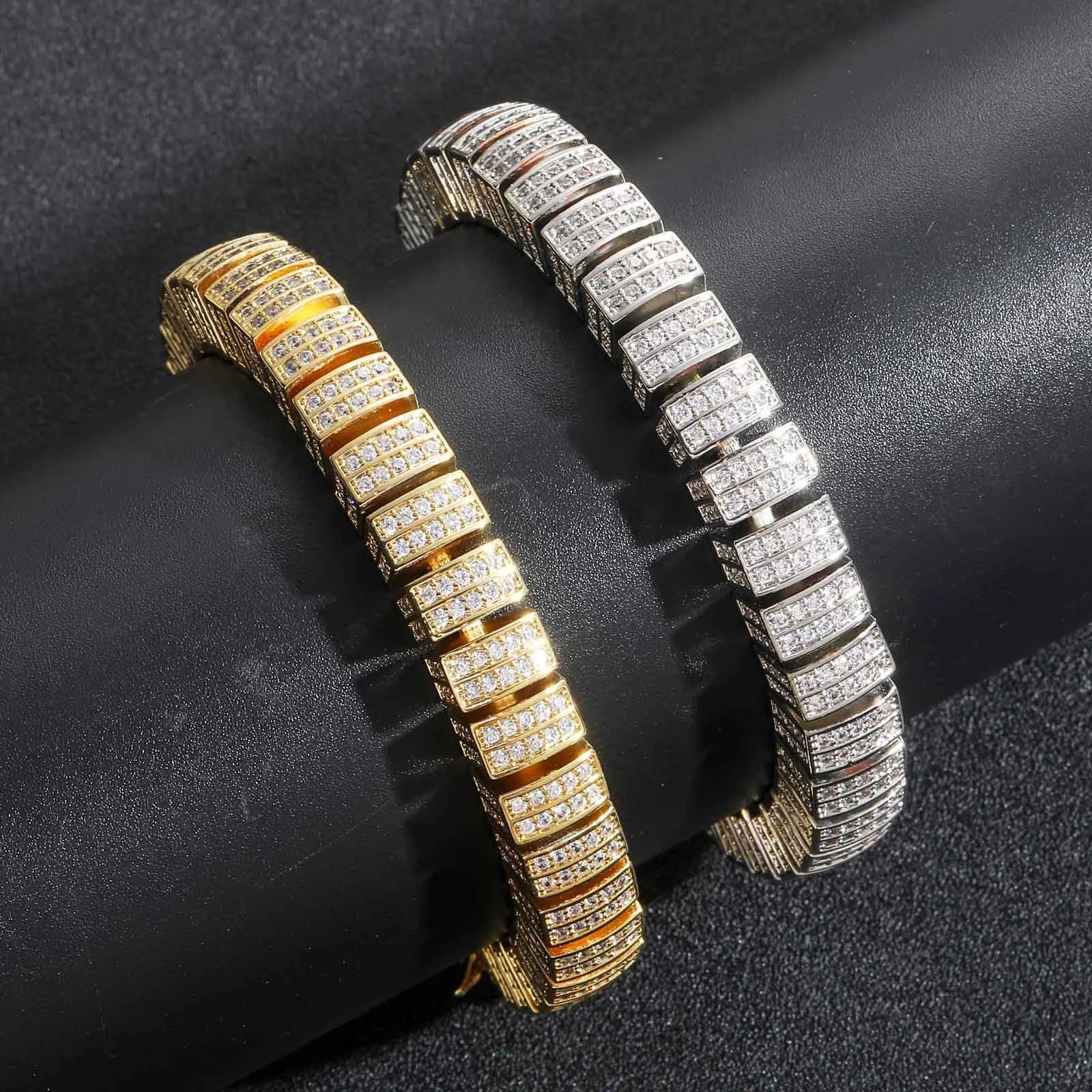 Amazon New Square Bamboo Bracelet Minimalist F