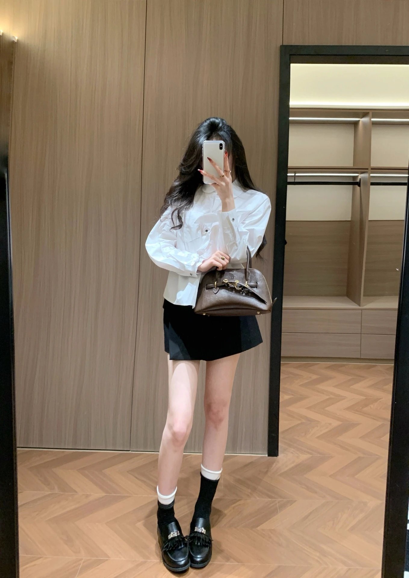Miu Miu Oversized Shirt White - 6