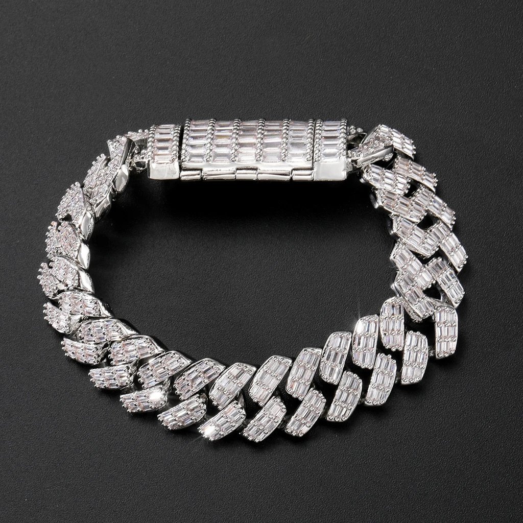 Hip Hop Men Chain Bracelet Performance Athleti