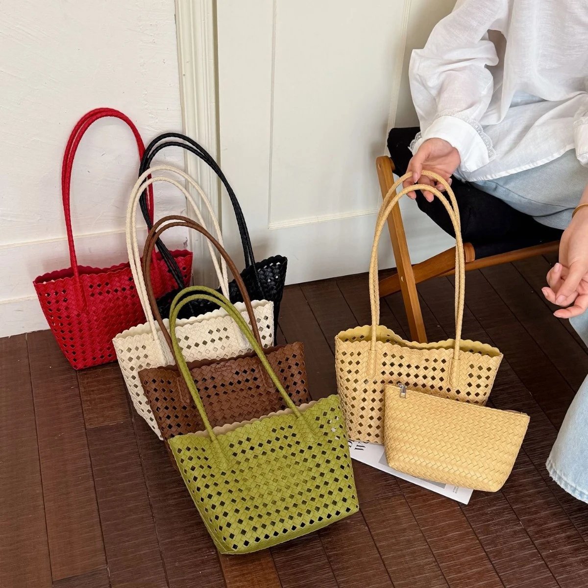 Cross Border Unique Hollow Tote Bag Training S