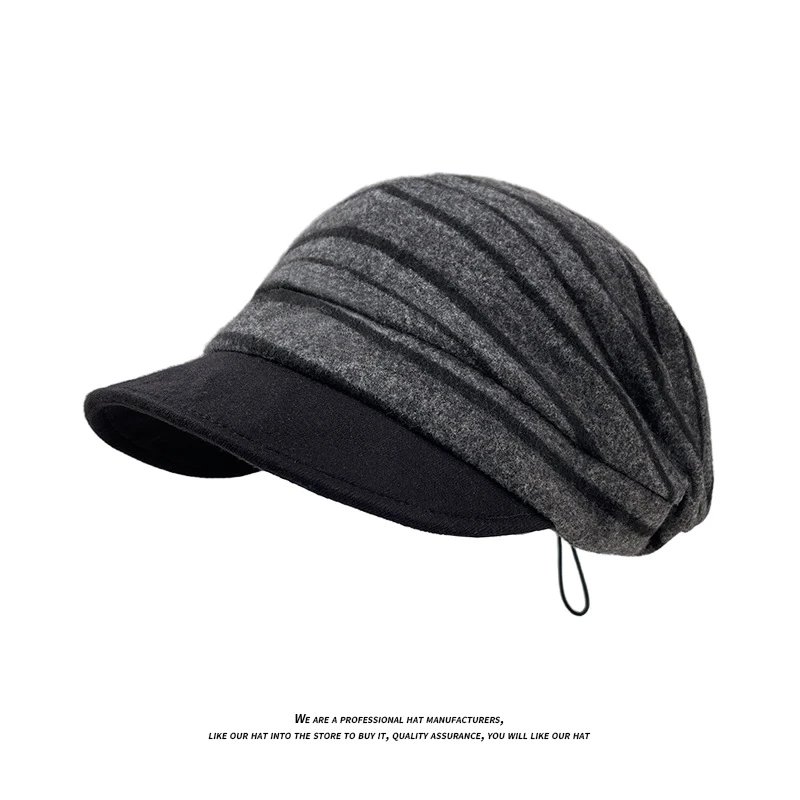 Knit Striped Cap