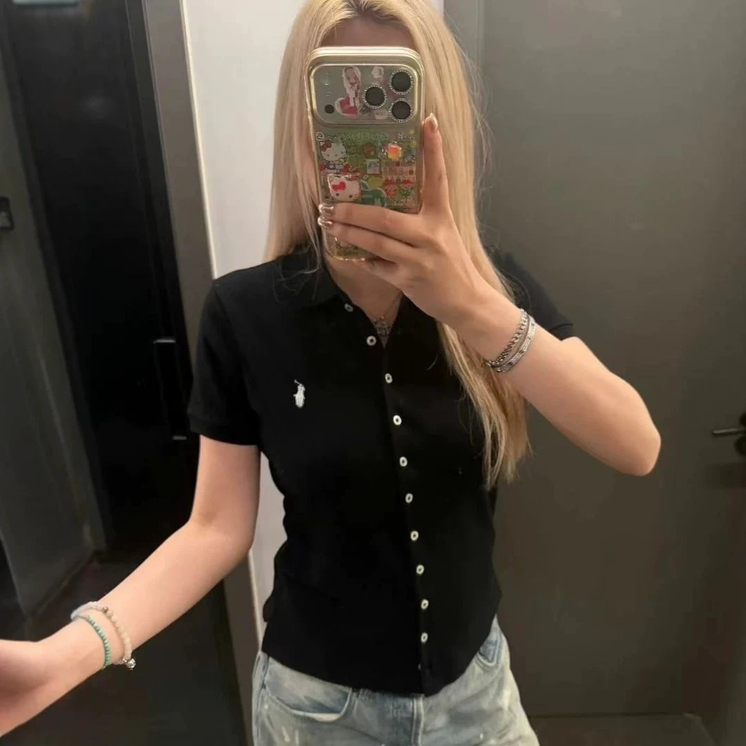 Women Performance Athletic Short Sleeve Polo S