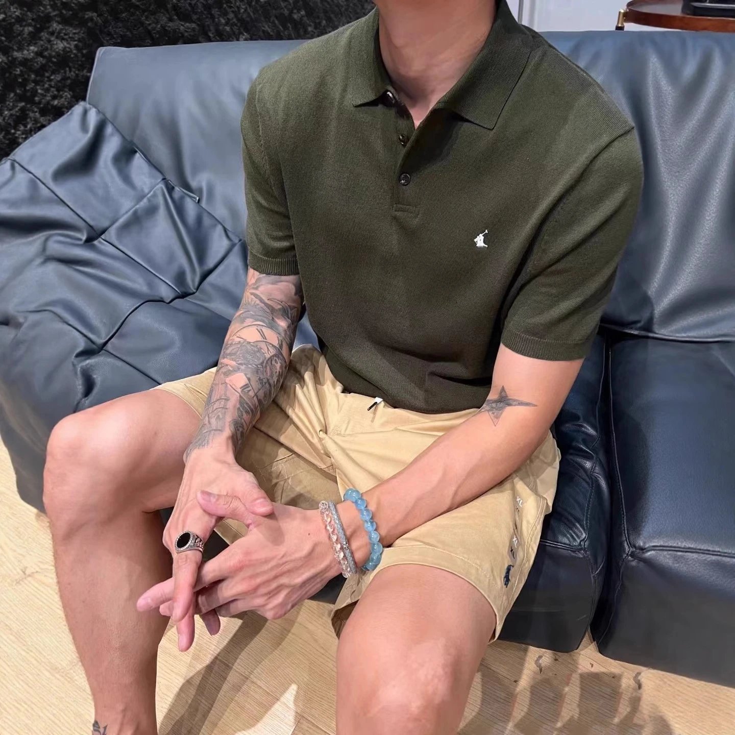 Polo Ralph Lauren Olive Knit P