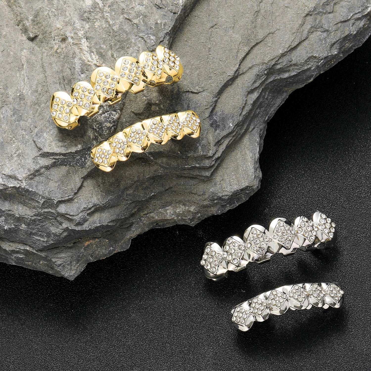 Gold Geometric Earring Set