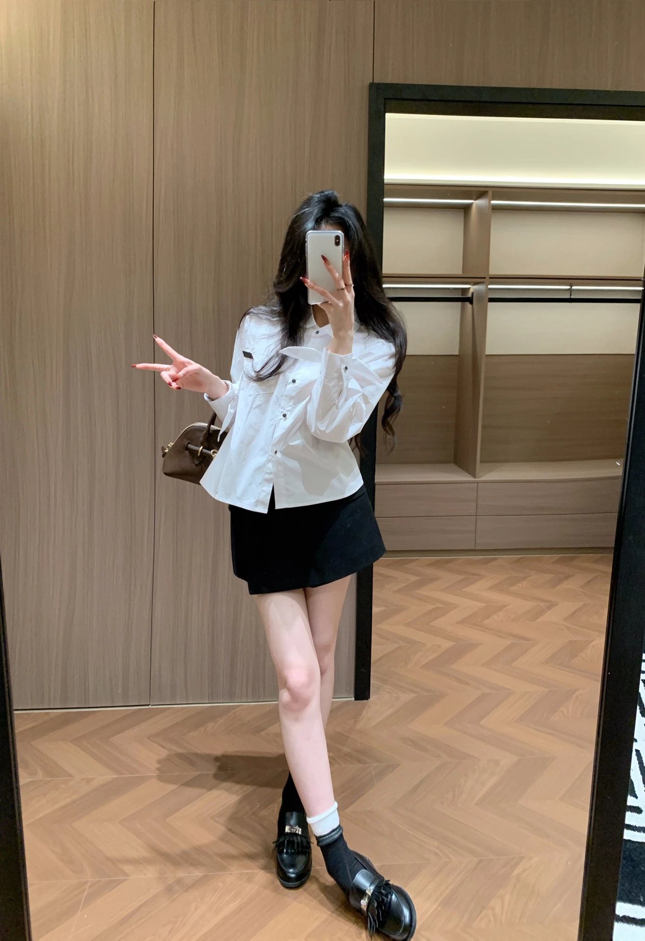Miu Miu Oversized Shirt White - 5