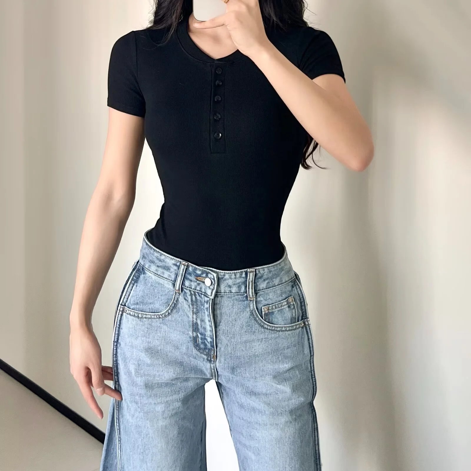 Short Sleeve Bodysuit
