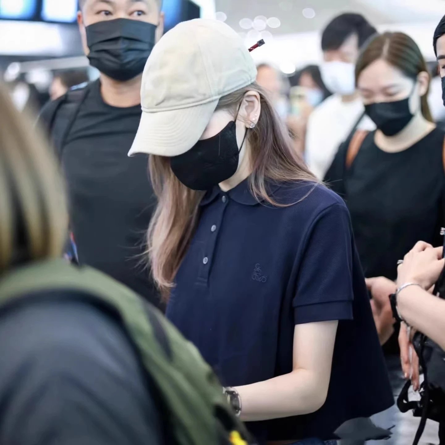 Gucci Navy Polo Shirt