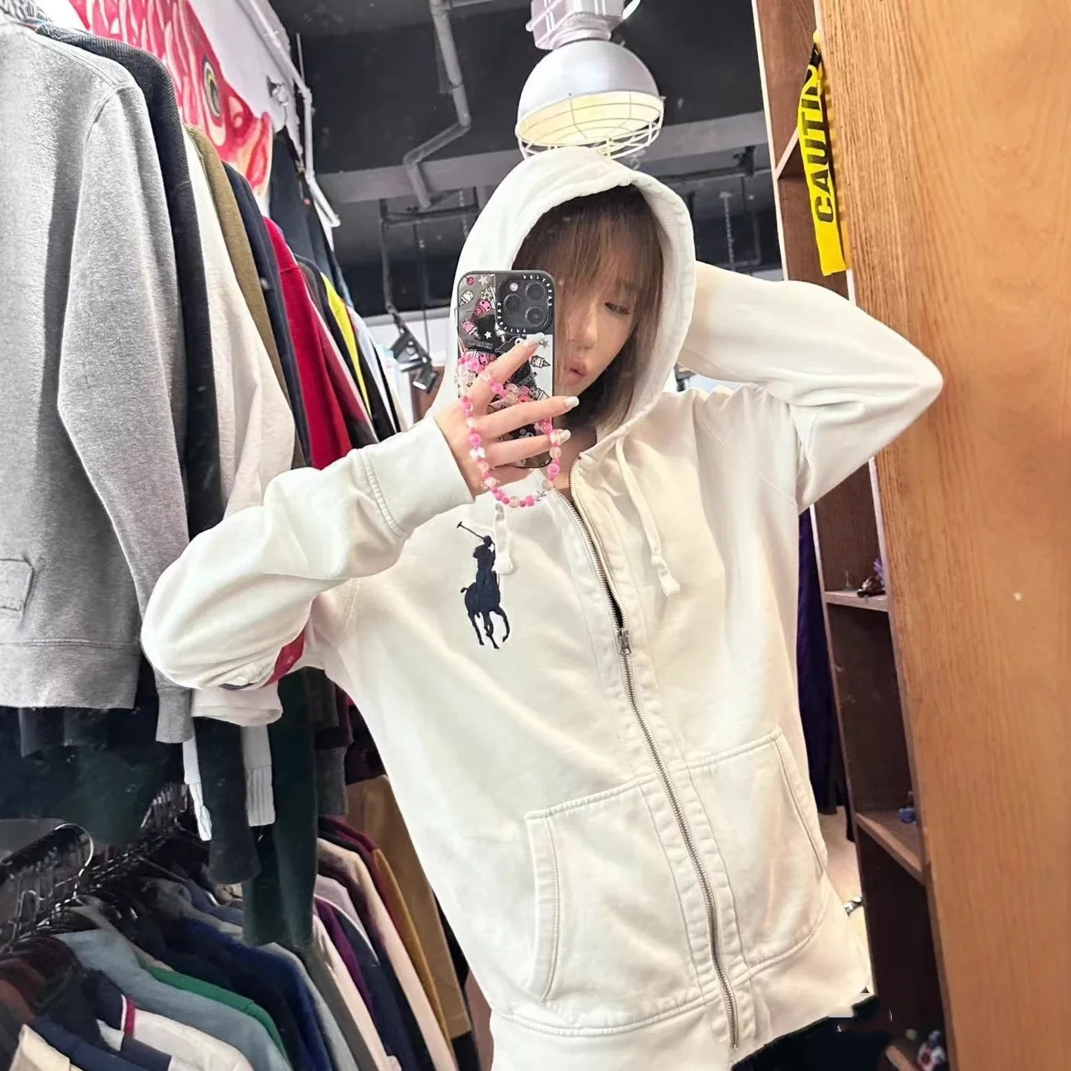 1to1reps Hoodies/Sweaters fashion reps product 现货RL高品质大马卫衣拉链运动连帽休闲外