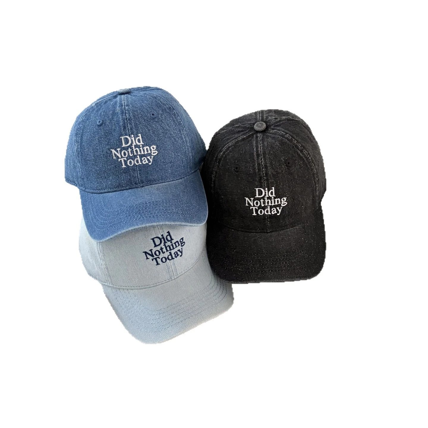Retro Denim Baseball Cap