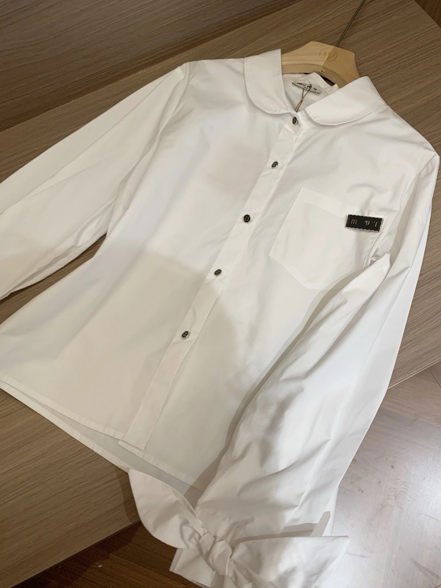Miu Miu Oversized Shirt White - 9