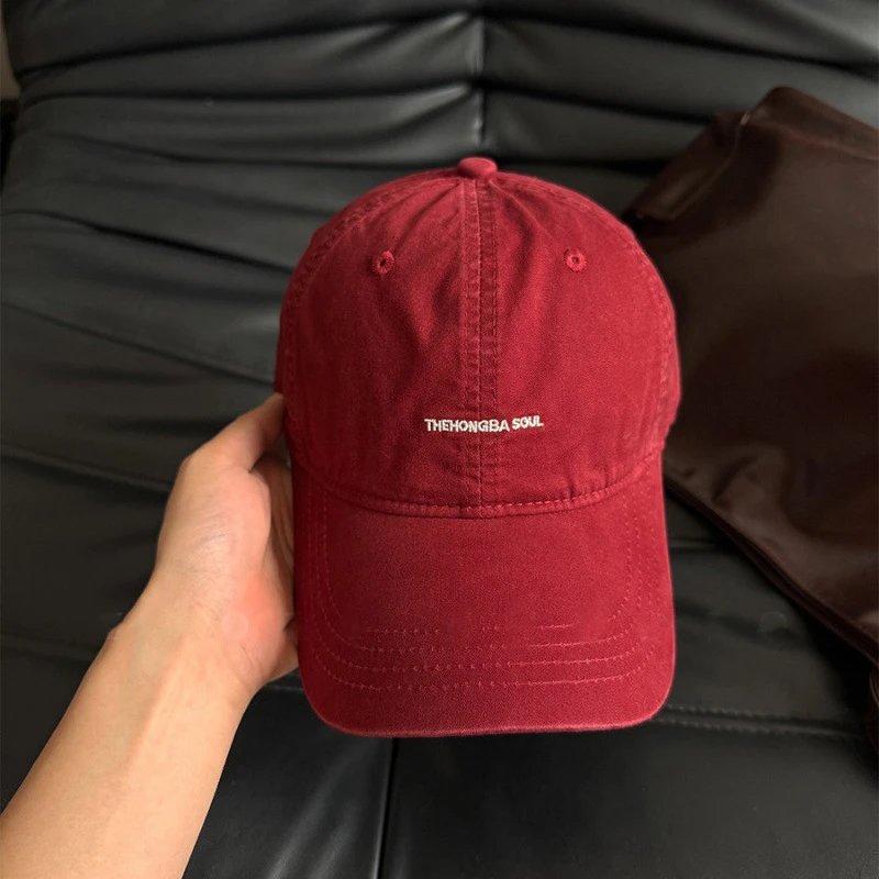 Letter Embroidery Cap