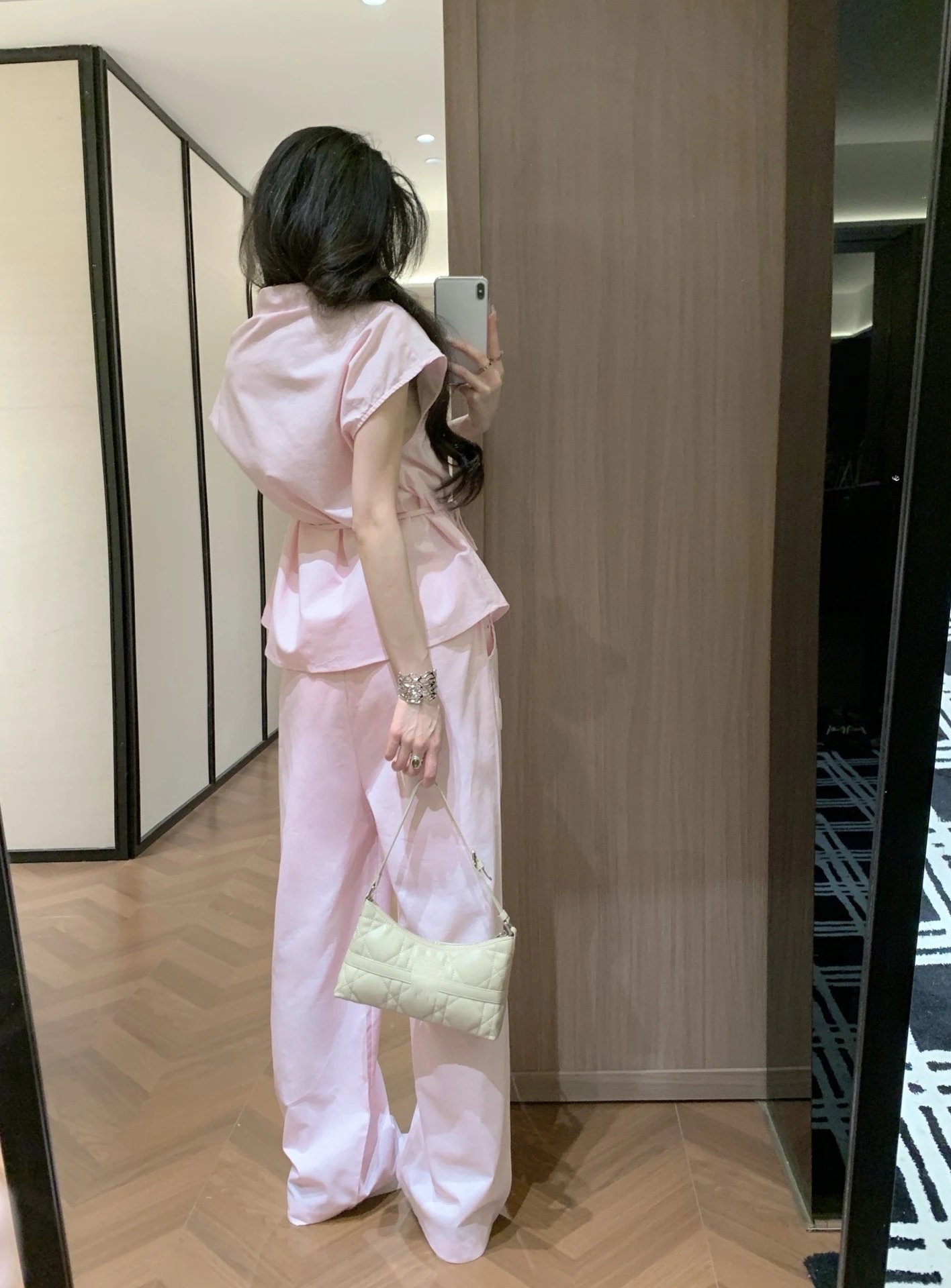 UMA WANG Off-White Shirt and Pants Set - 3