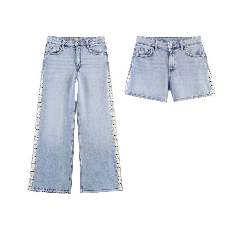 Women Athletic High Waist Denim Jeans