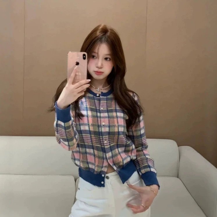 RL Classic Pink Knit Long Sleeve Athletic Top