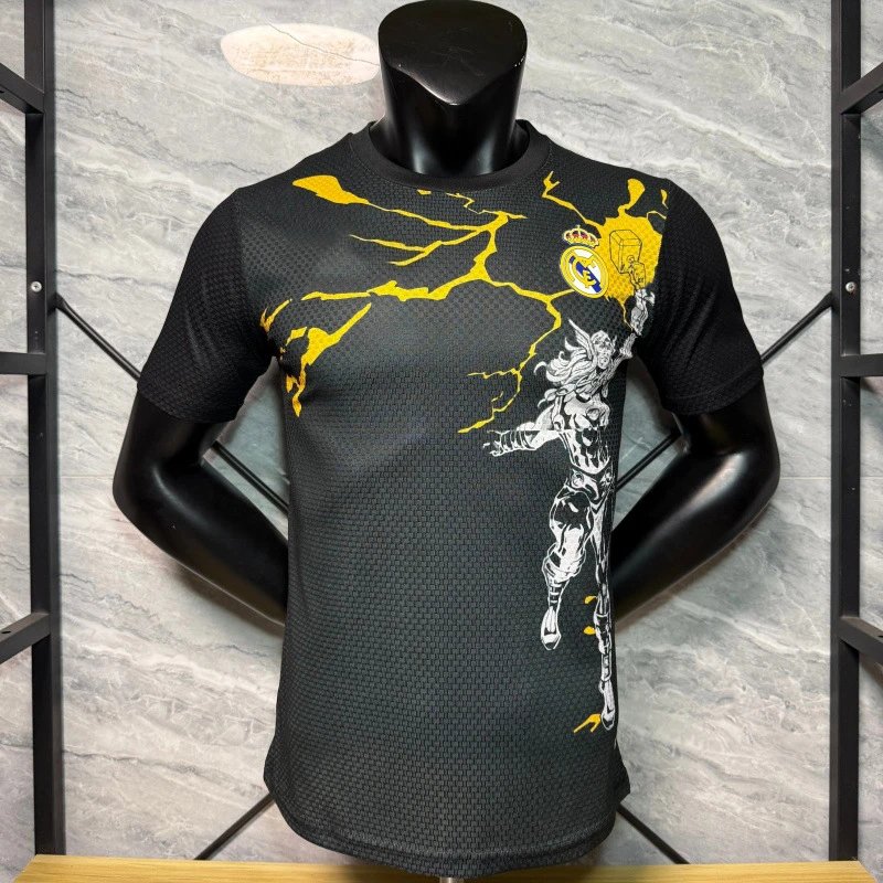 25-26 Real Madrid Marvel Collaboration Edition The Flash White Grey