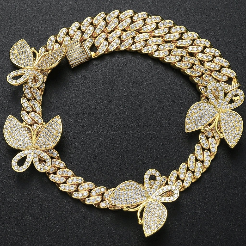 Zircon Chain Necklace