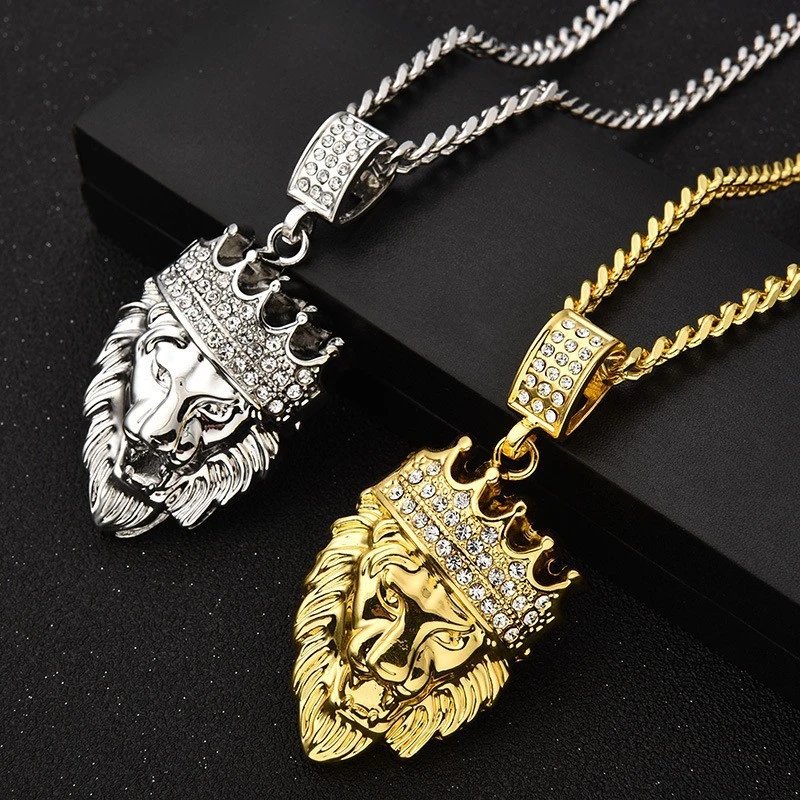 Hiphop Crown Pendant