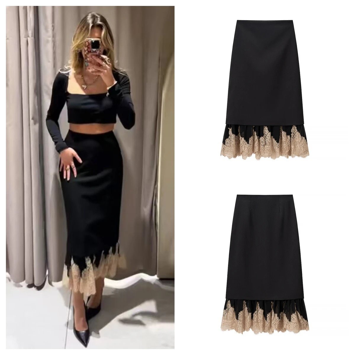 A Line Skirt