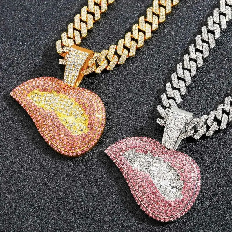 Pink Diamond Necklace