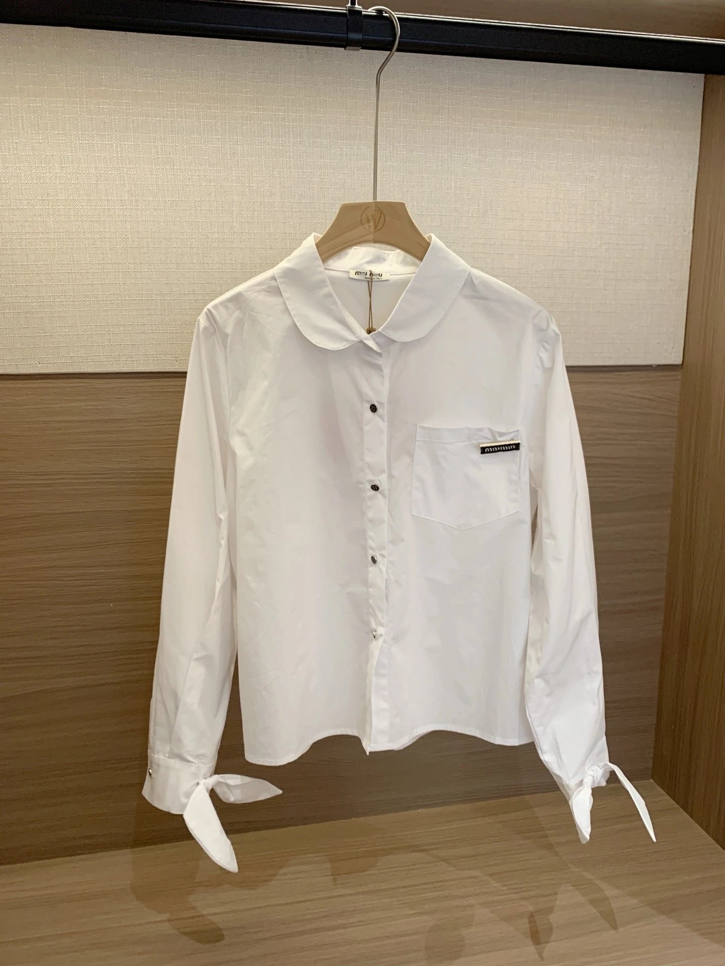 Miu Miu Oversized Shirt White - 8