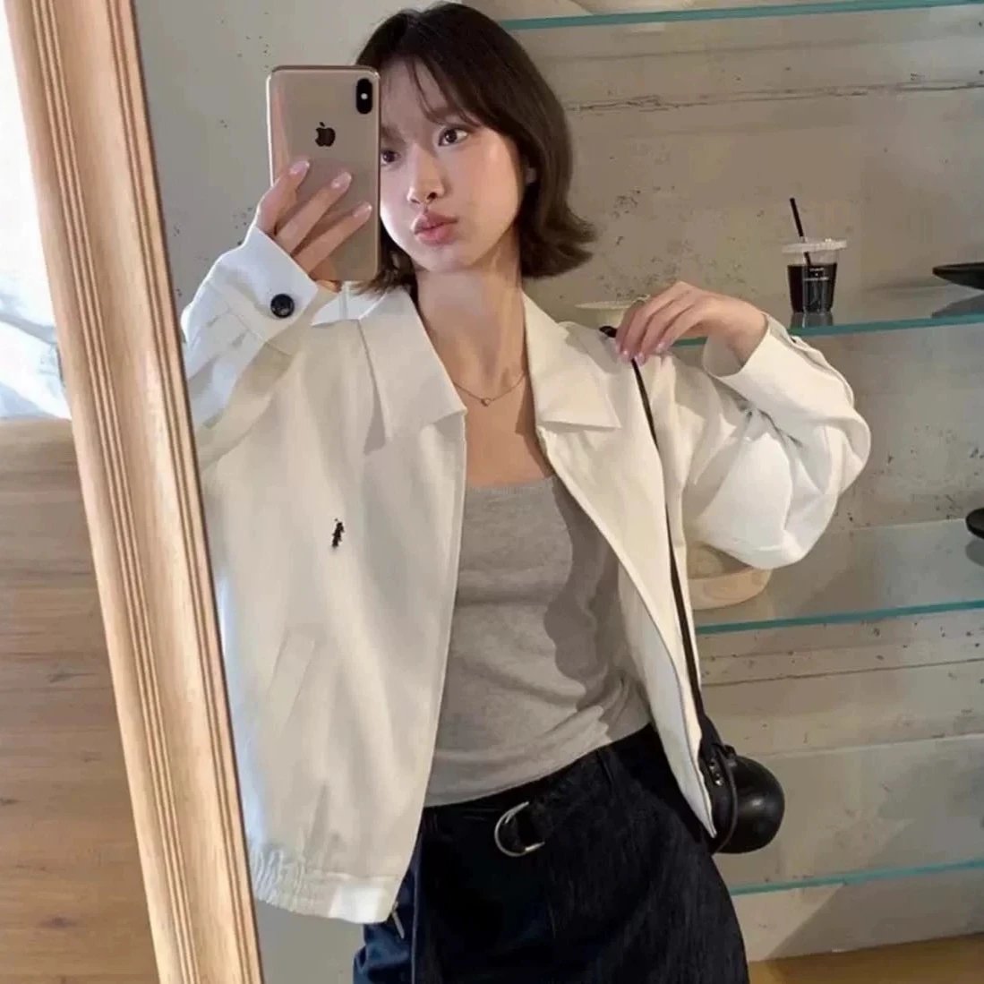 RL Cotton Linen Athletic Jacket