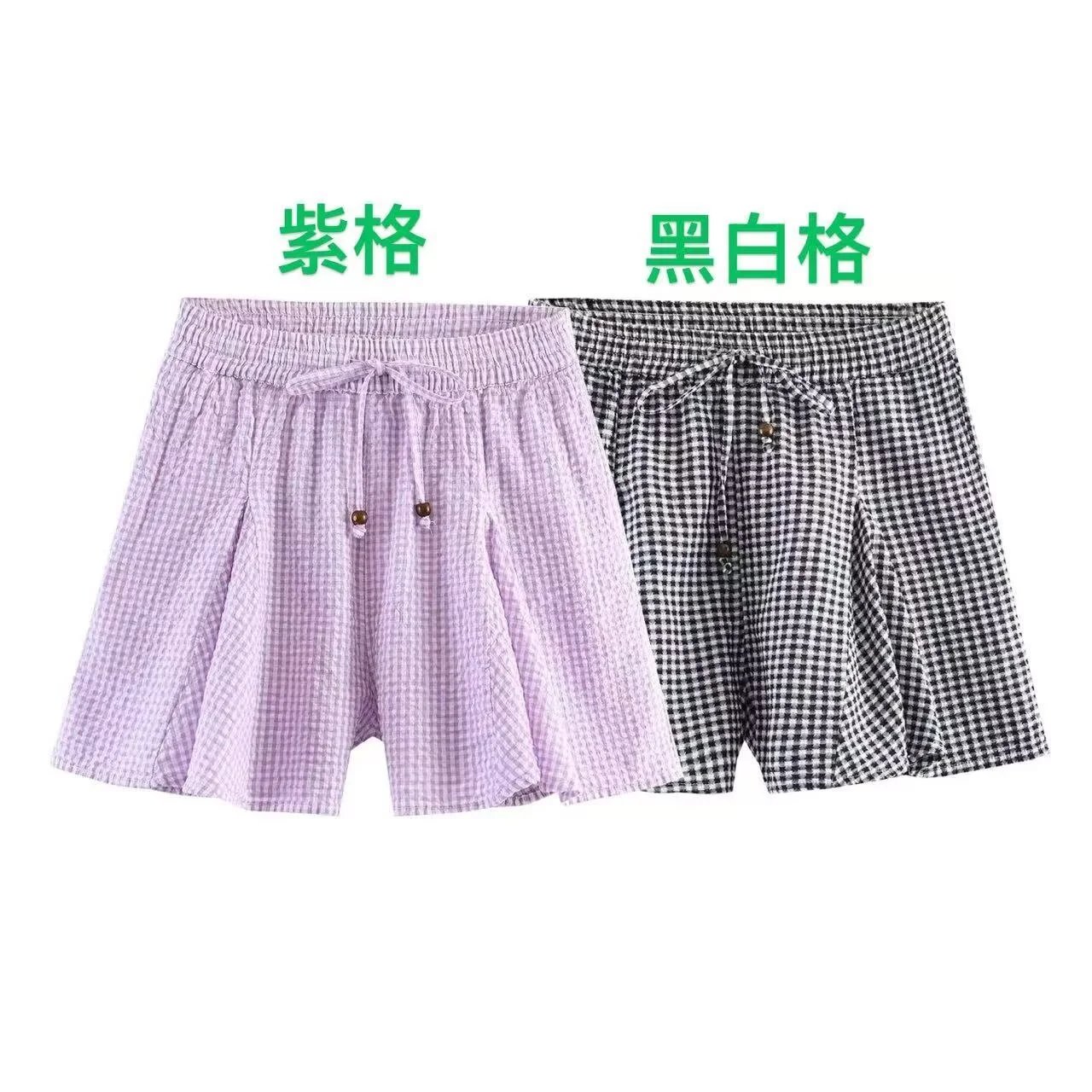 Women Athletic Summer Retro High Waist Shorts