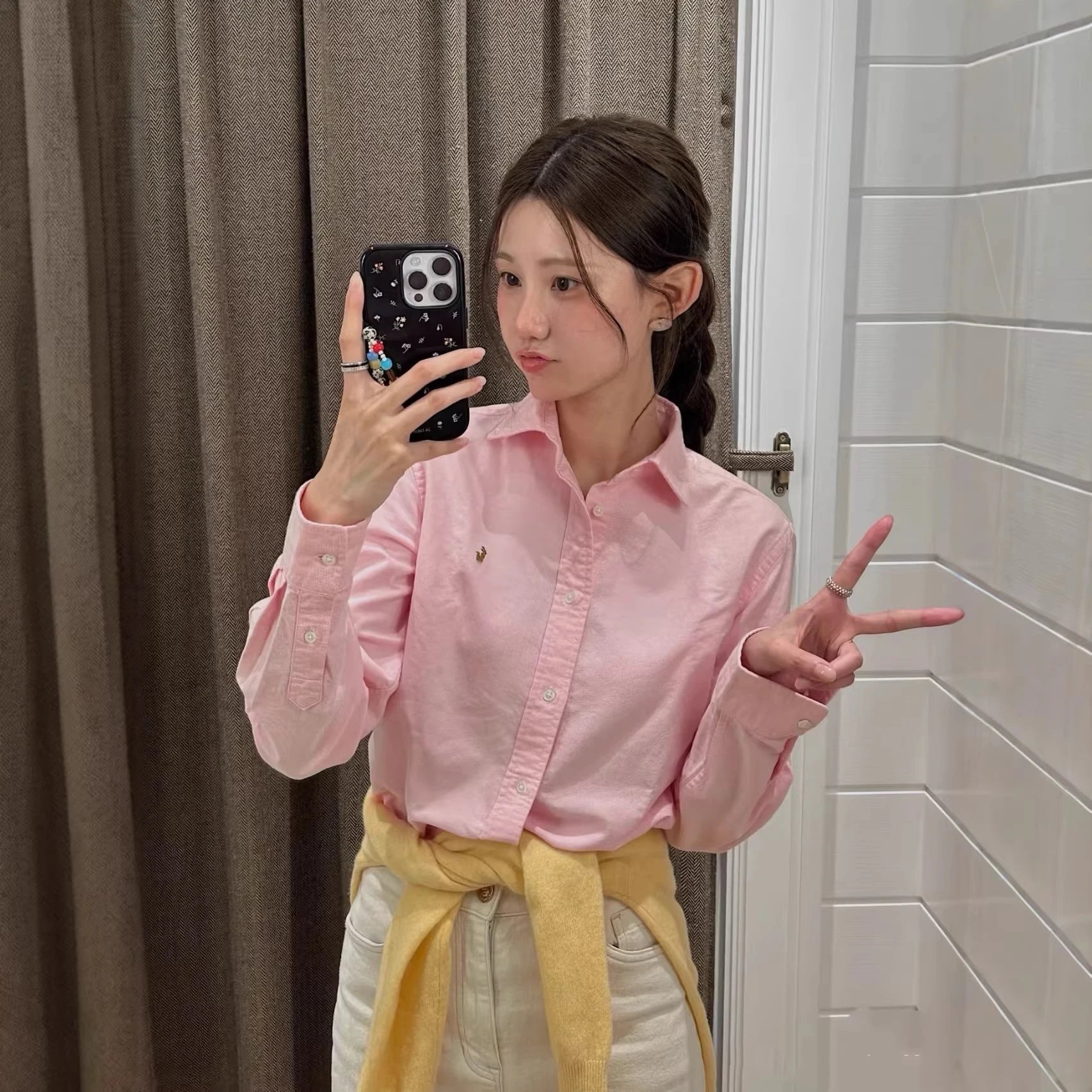 Polo Ralph Lauren Pink Oxford 