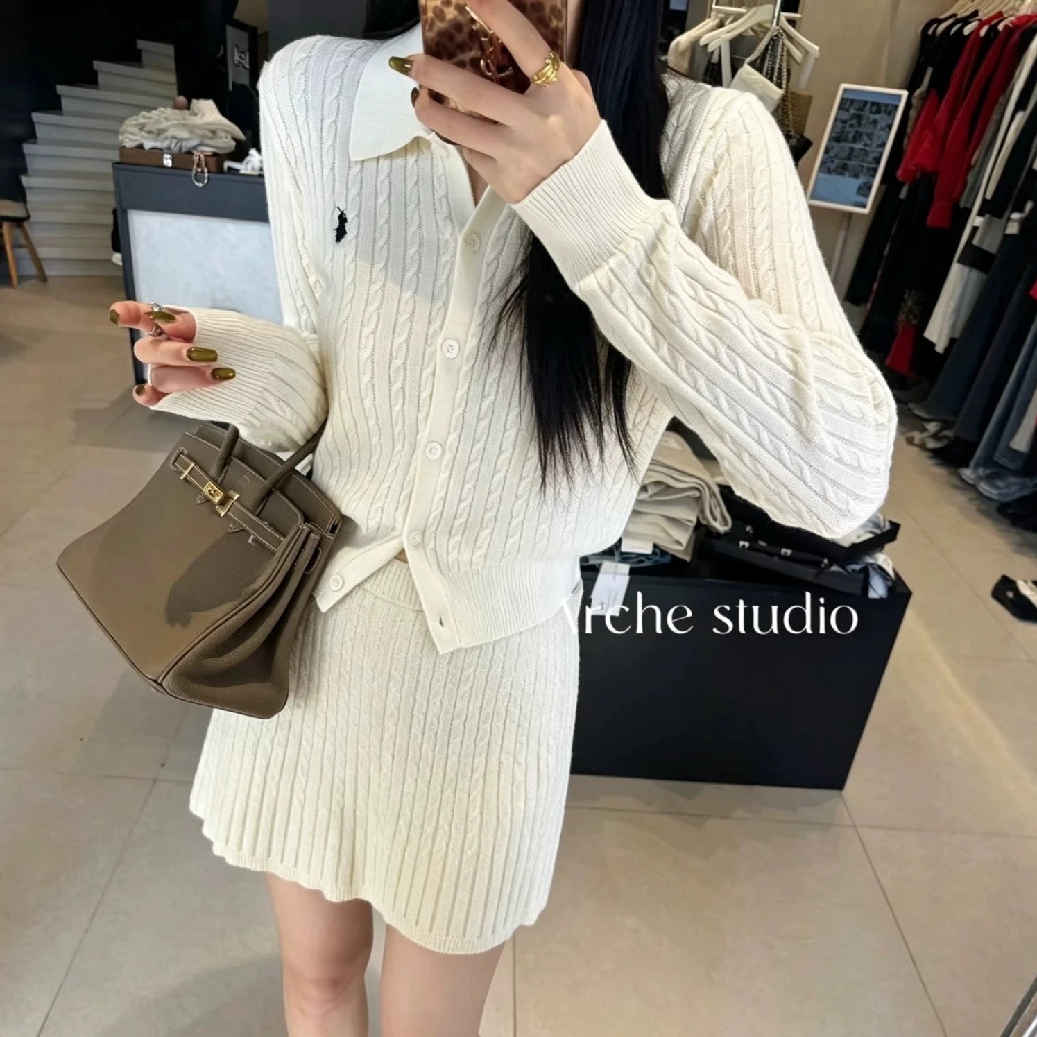 High Quality RL Autumn Crew Neck Long Sleeve K
