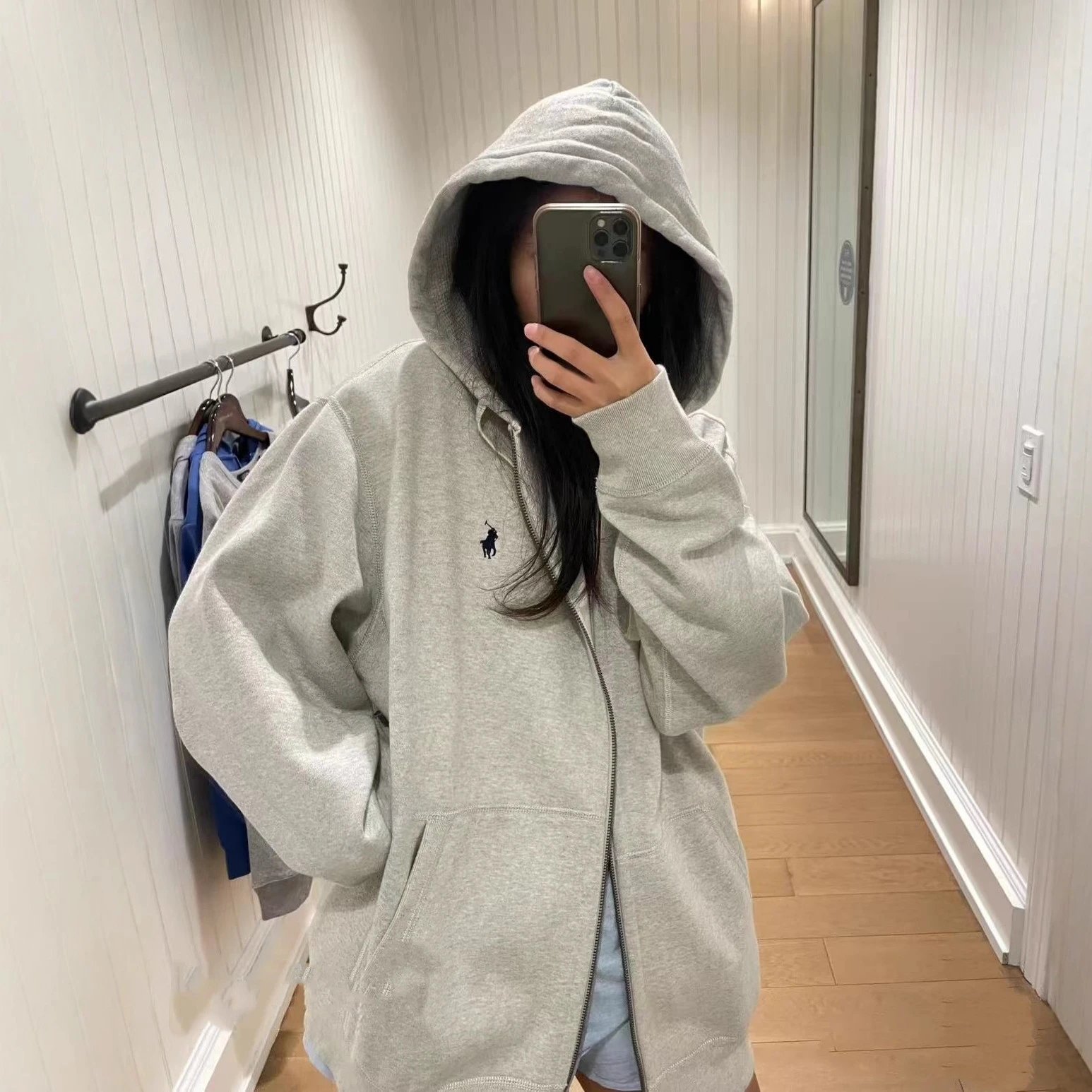 Polo Ralph Lauren Grey Zip-Up 