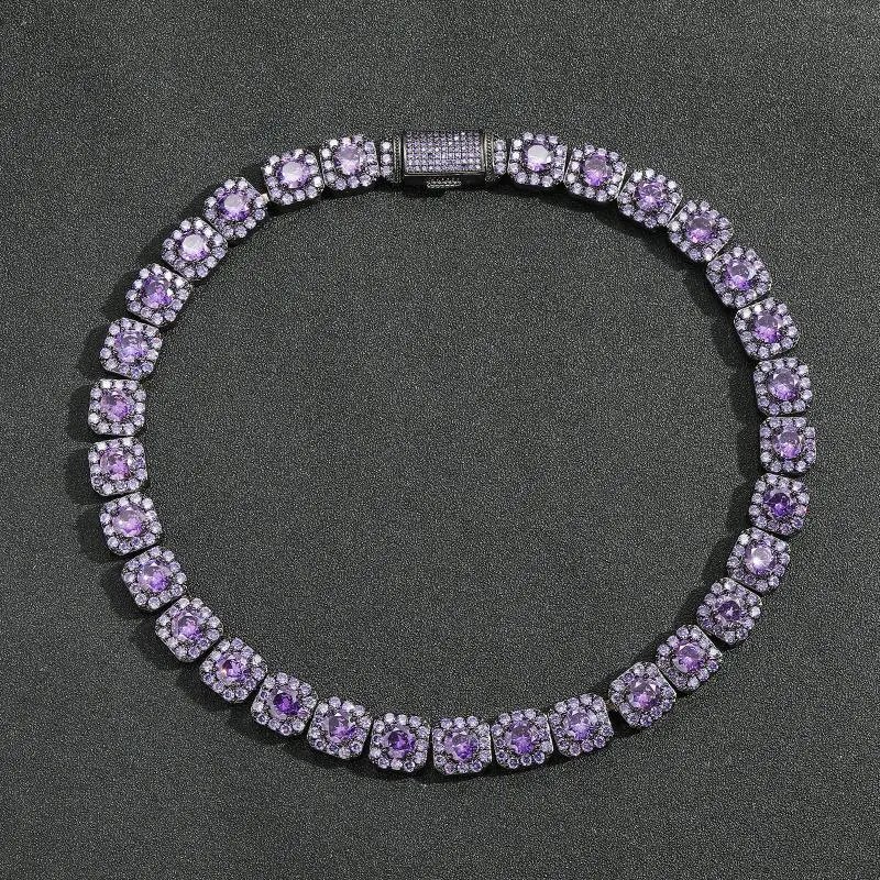 Copper Zircon Necklace
