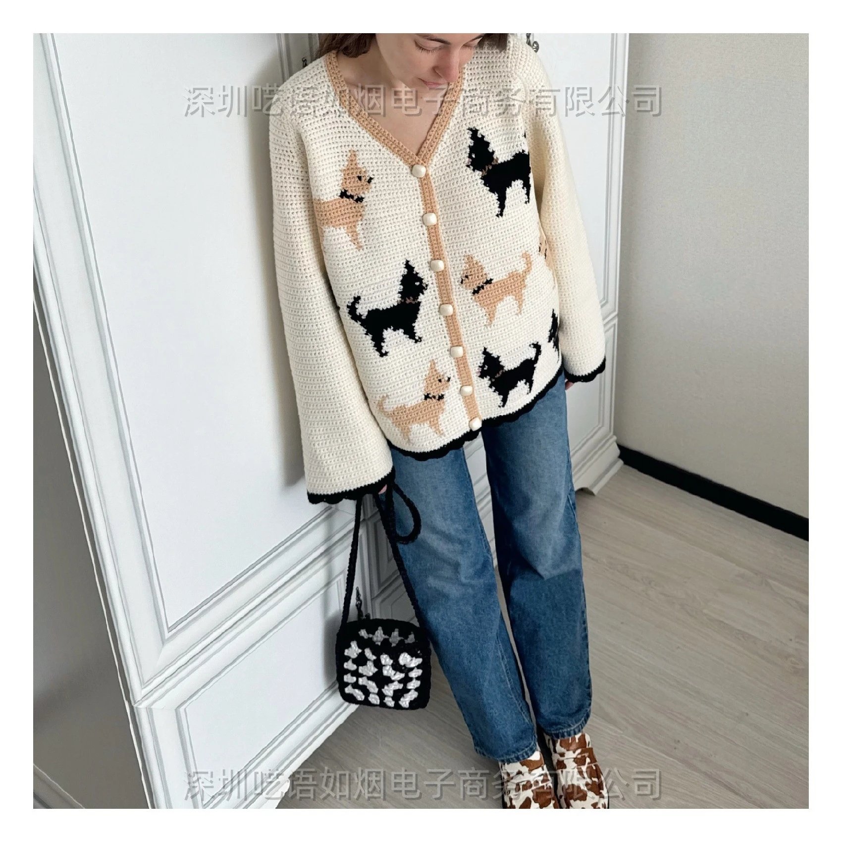 White Knit Sweater