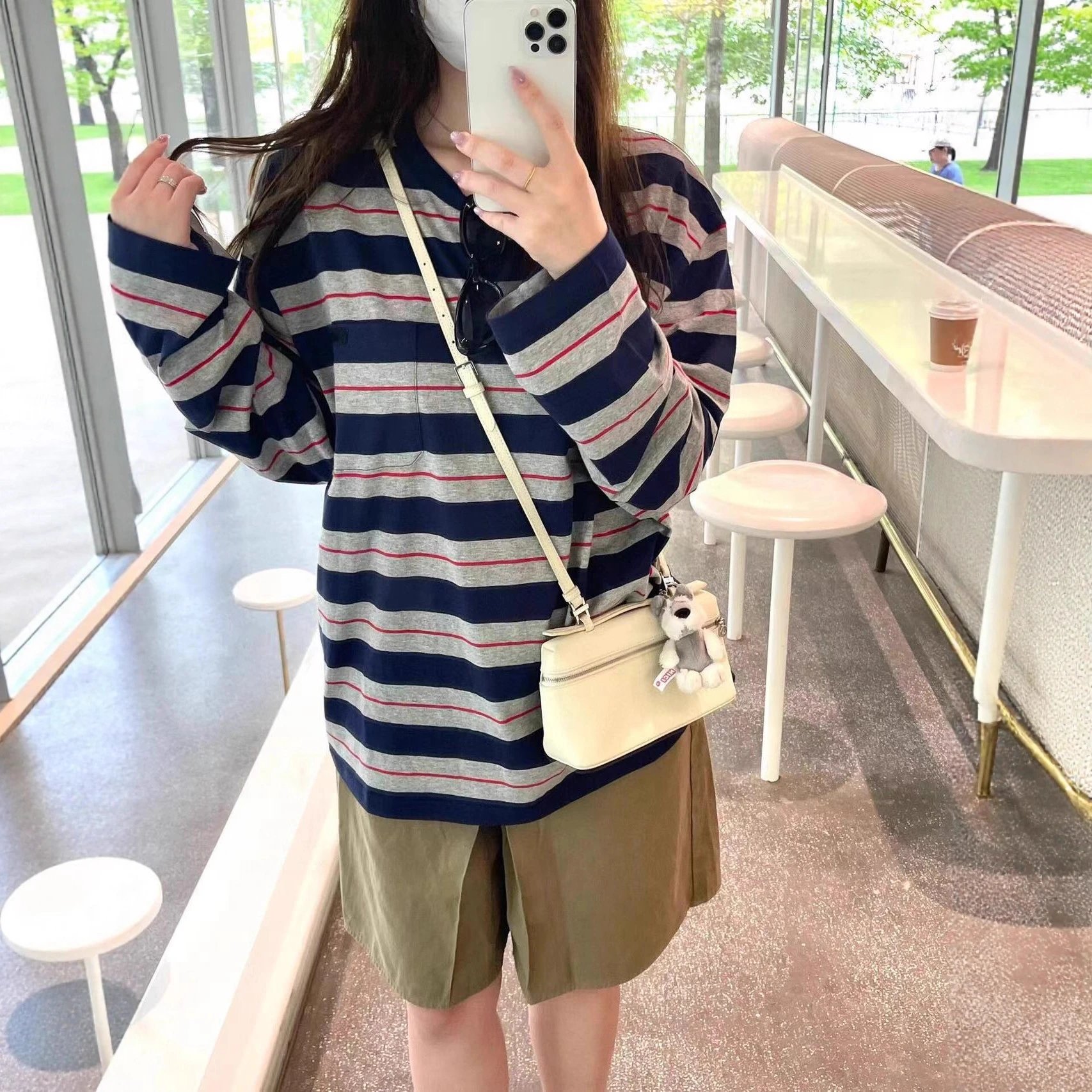 Uniqlo Striped Long Sleeve T-S